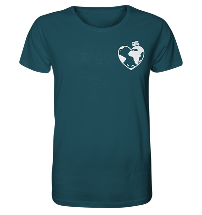 Herz Globus - Organic Shirt