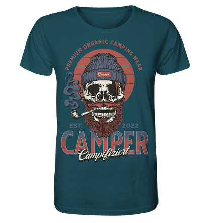 campifiziert beard skull - Organic Shirt