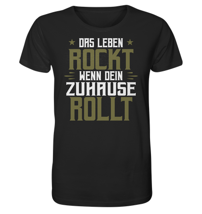 Das Leben rockt - Organic Shirt