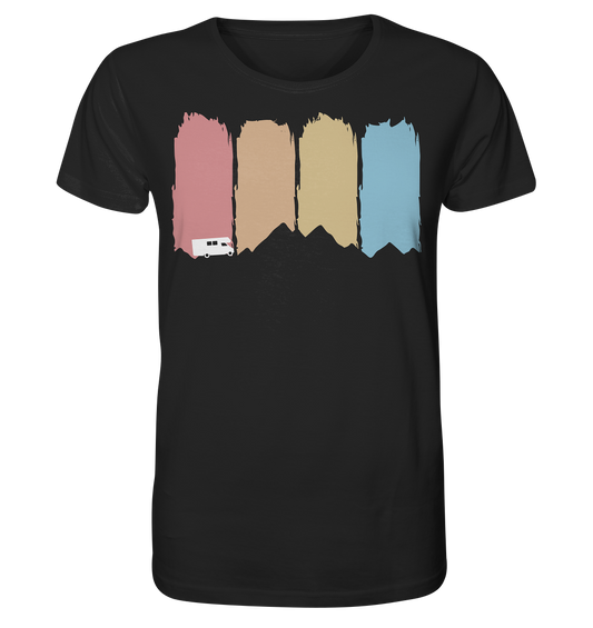 Farbige Berge - Organic Shirt