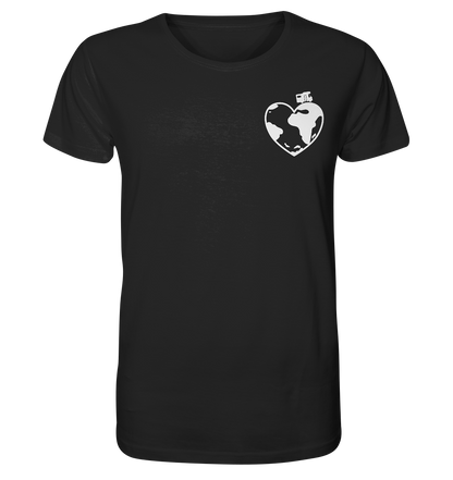 Herz Globus - Organic Shirt