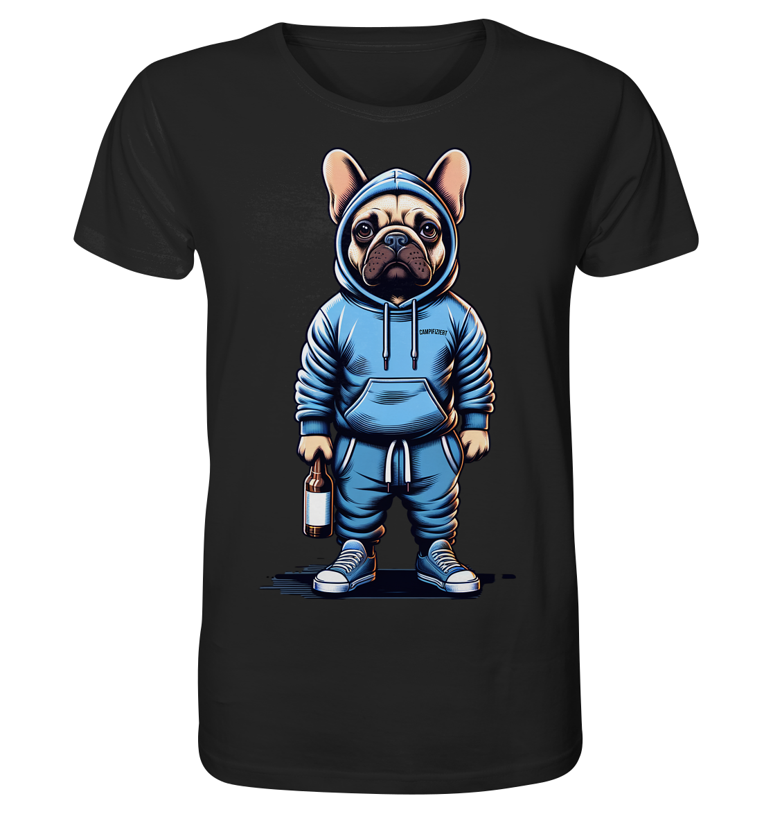 Camping Bulldogge - Organic Shirt