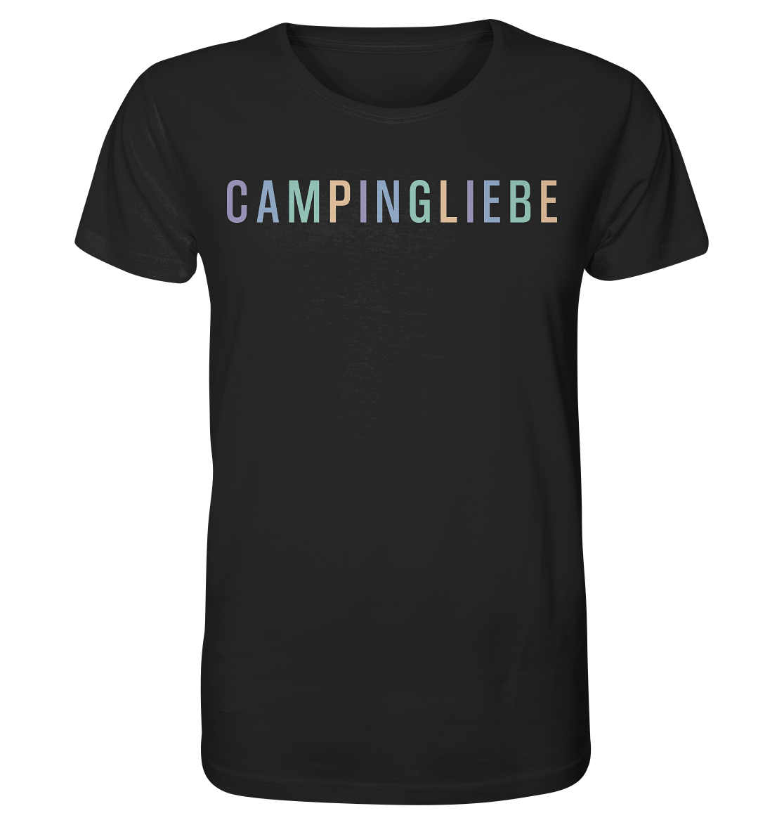 Campingliebe Pastell - Organic Shirt