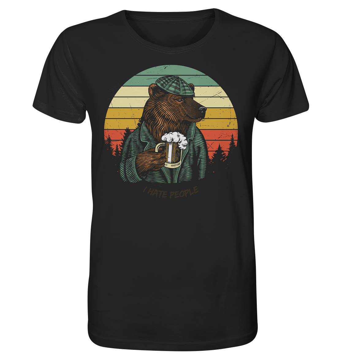 I hate people - Organic Shirt