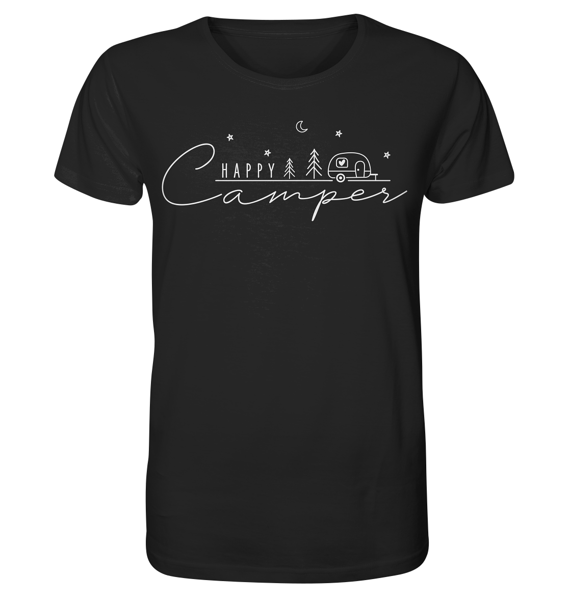 Happy Camper Minimal - Organic Shirt