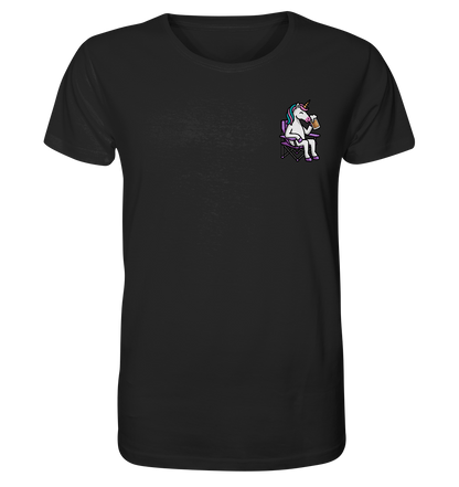Trinkendes Einhorn - Organic Shirt