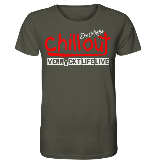 Die Ahlfis - chillout - rot - Organic Shirt