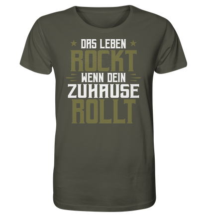 Das Leben rockt - Organic Shirt