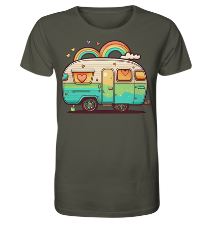 Hippie Wohnwagen - Organic Shirt