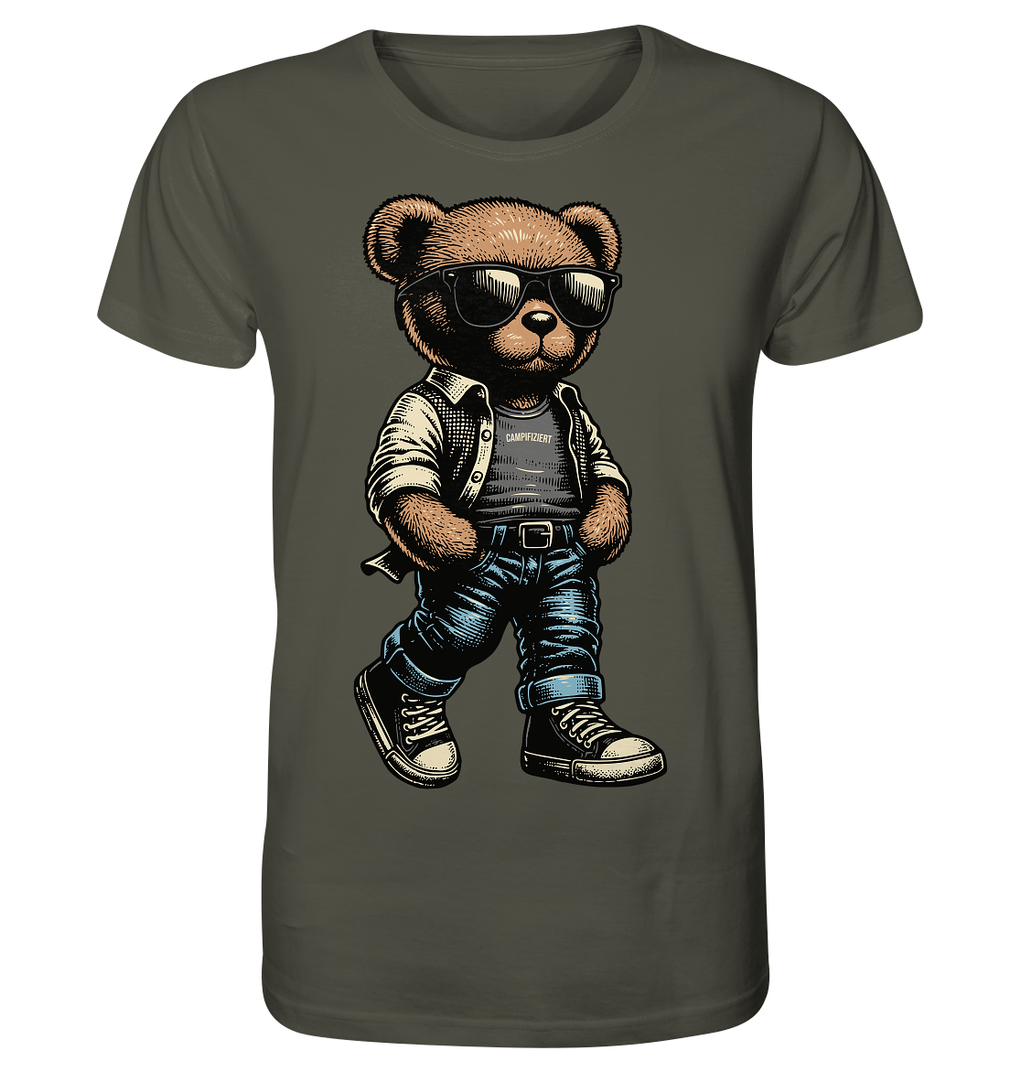 Cooler Teddy - Organic Shirt