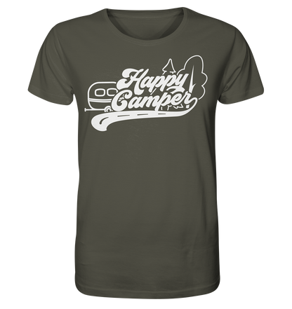 Happy Camper Wohnwagen - Organic Shirt