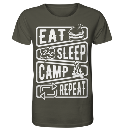 eat.sleep.camp.repeat#2 - Organic Shirt