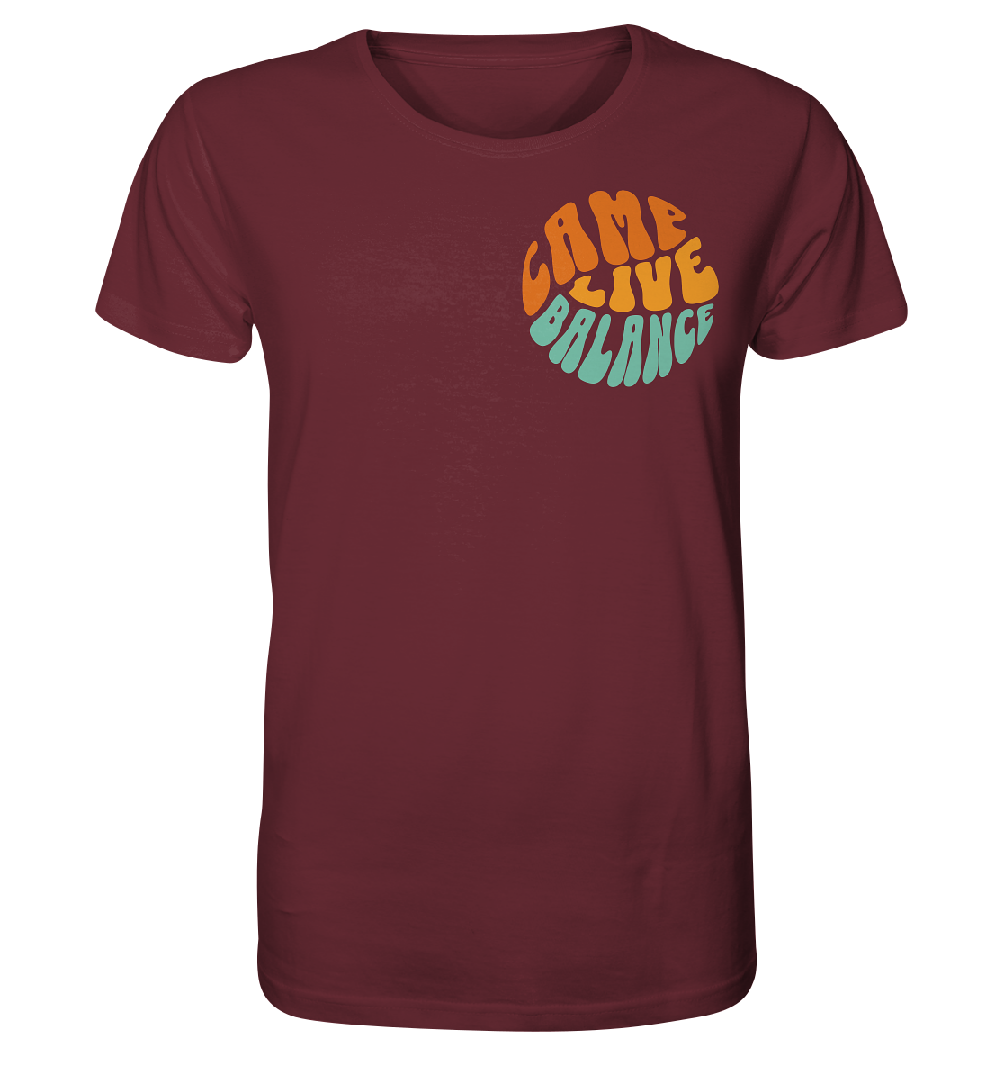 Camp Life Balance Kreis - Organic Shirt