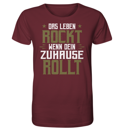 Das Leben rockt - Organic Shirt