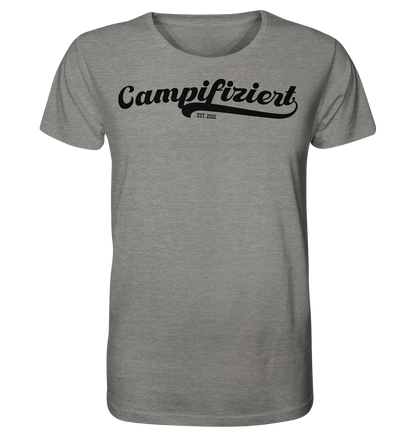 campifiziert® retro schwarz - Organic Shirt