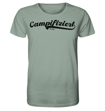 campifiziert® retro schwarz - Organic Shirt