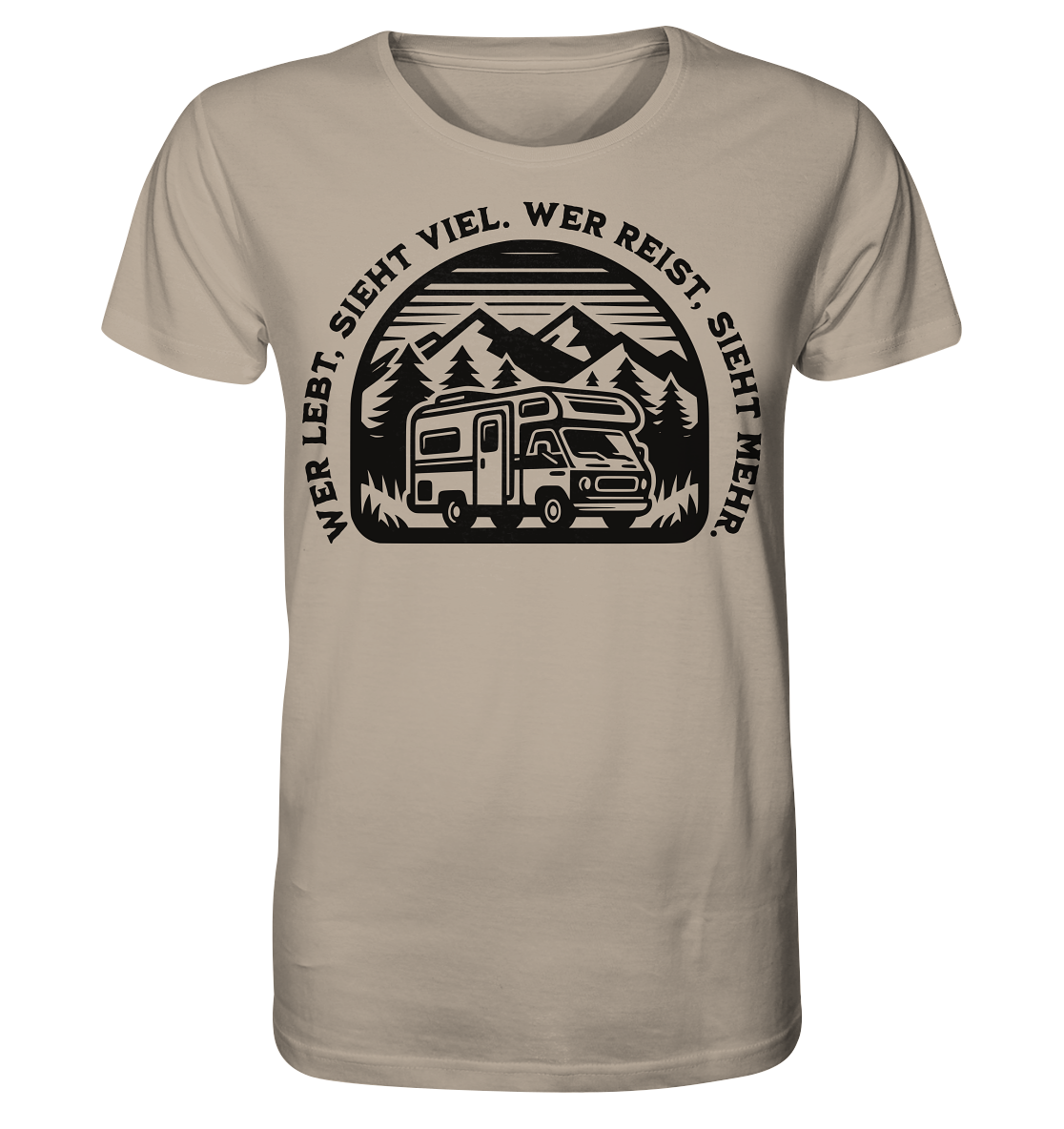 Wer reist sieht mehr - Organic Shirt