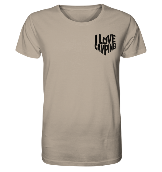 I Love Camping - Organic Shirt