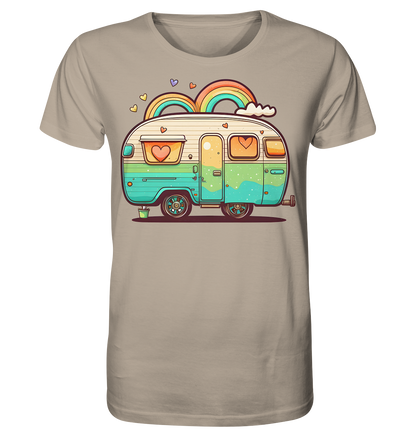 Hippie Wohnwagen - Organic Shirt