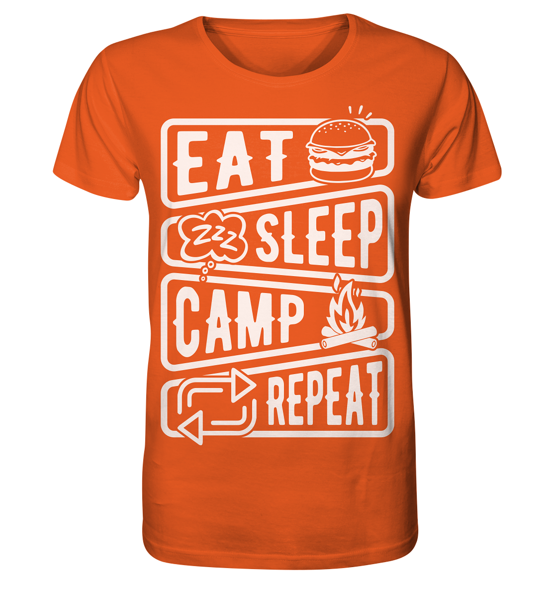 eat.sleep.camp.repeat#2 - Organic Shirt