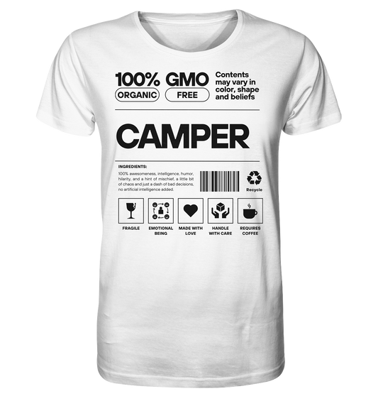 Camping Shirt for Women - Camping Clothes for Women - Happy Camper Camping  Shirts for Women Funny – Fire Fit Designs