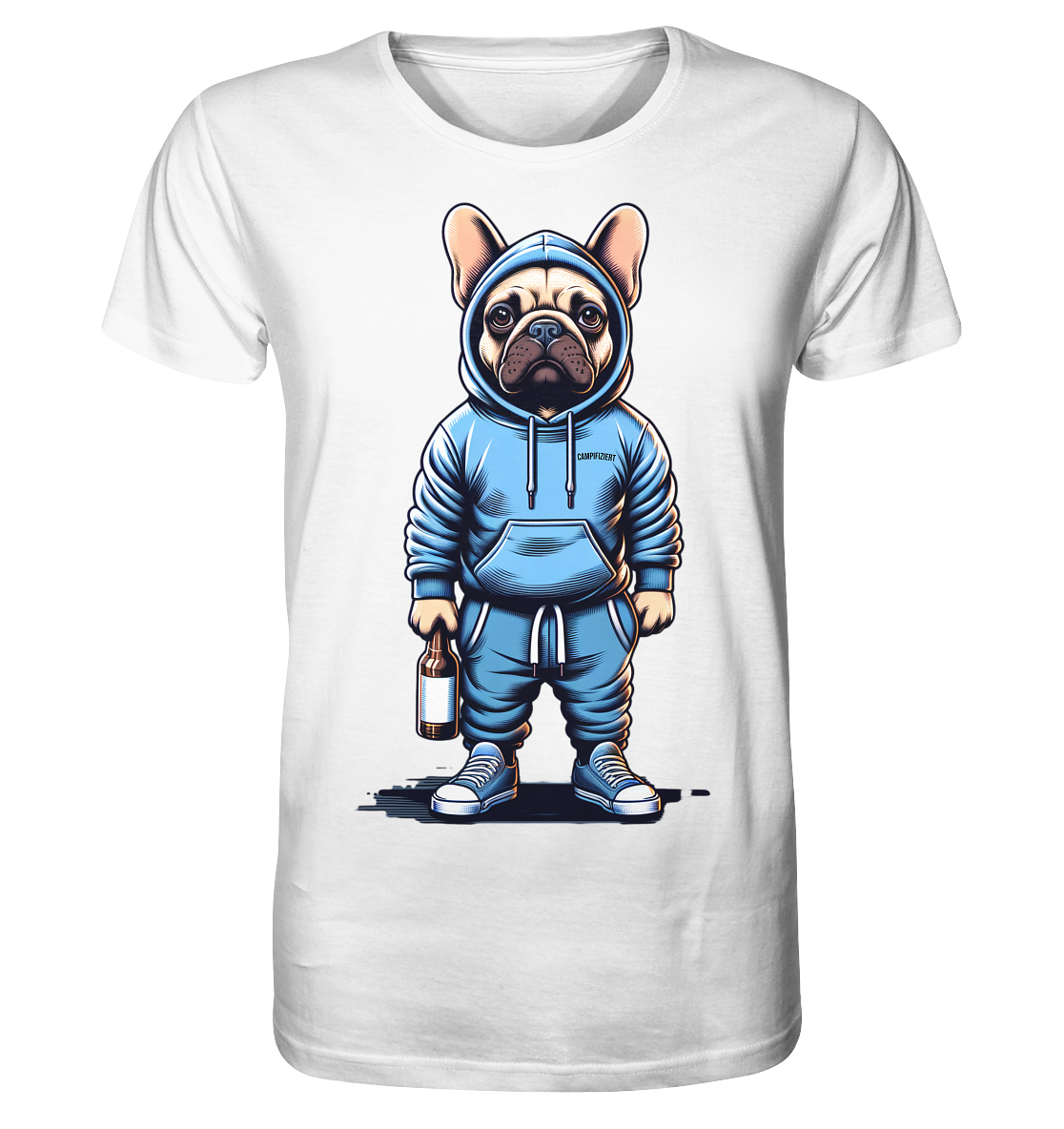 Camping Bulldogge - Organic Shirt