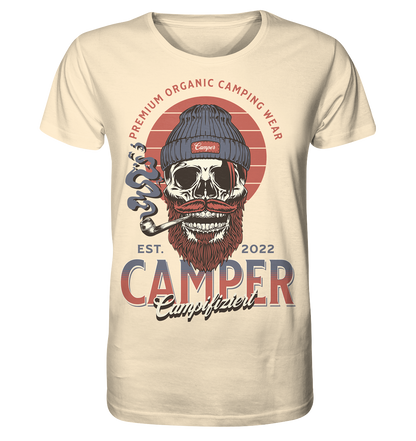 campifiziert beard skull - Organic Shirt