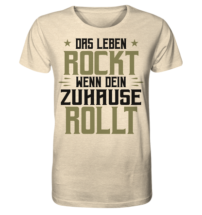 Das Leben rockt - Organic Shirt