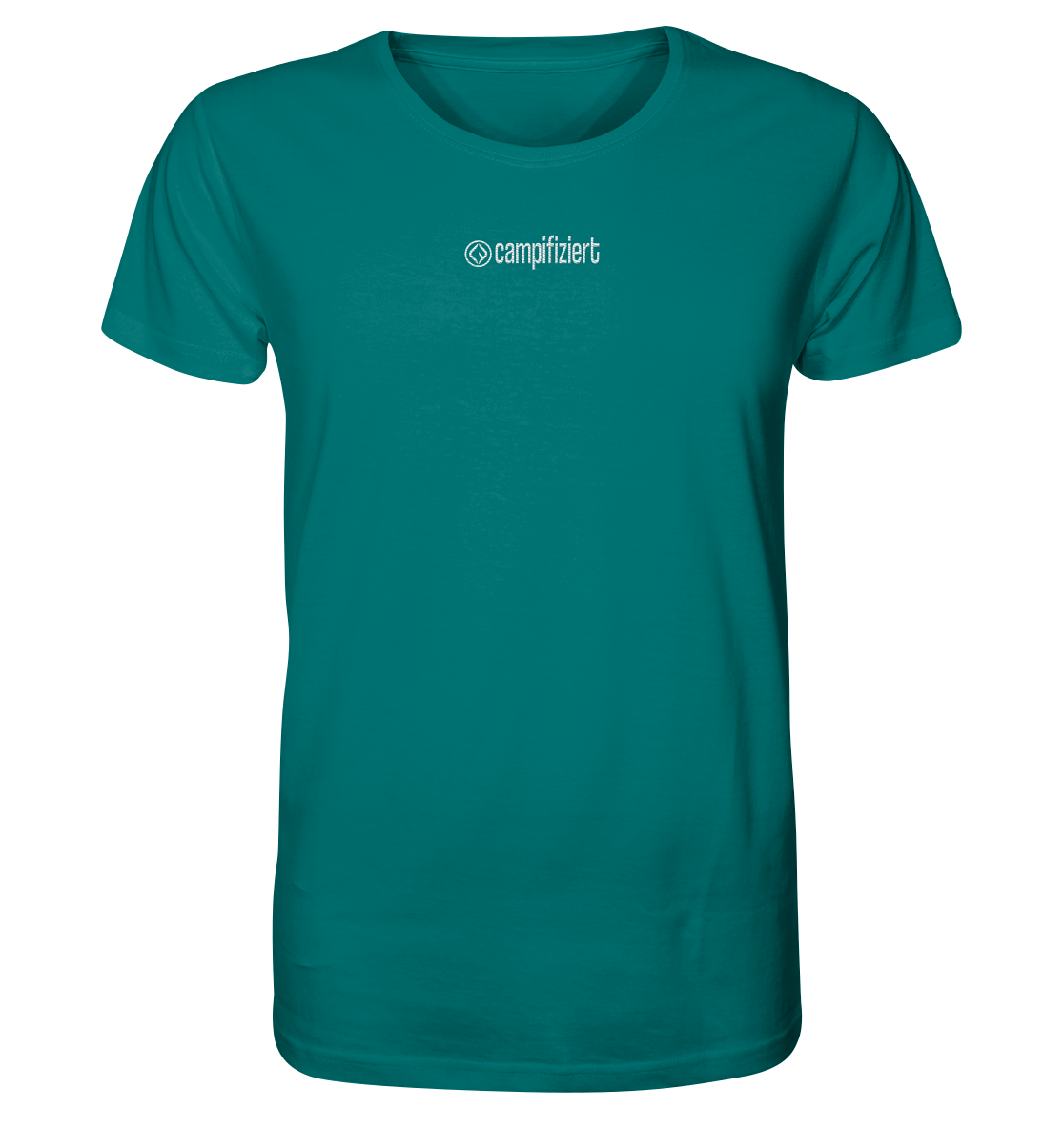 campifiziert® Logo gestickt - Organic Shirt (Stick)