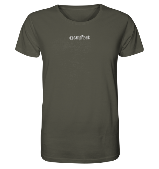 campifiziert® Logo gestickt - Organic Shirt (Stick)