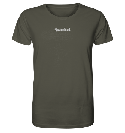 campifiziert® Logo gestickt - Organic Shirt (Stick)