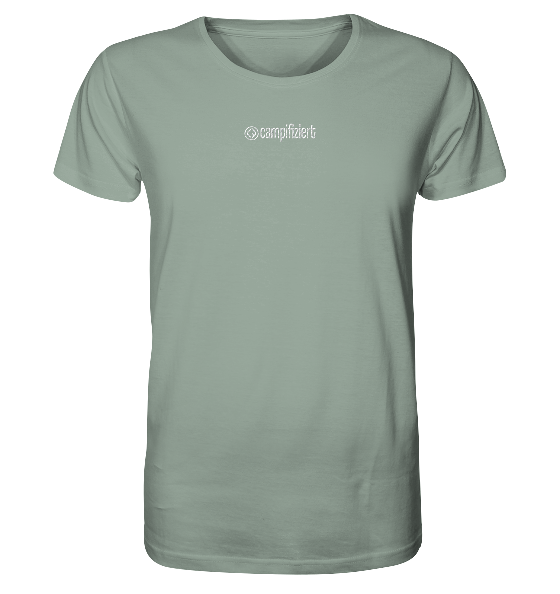 campifiziert® Logo gestickt - Organic Shirt (Stick)