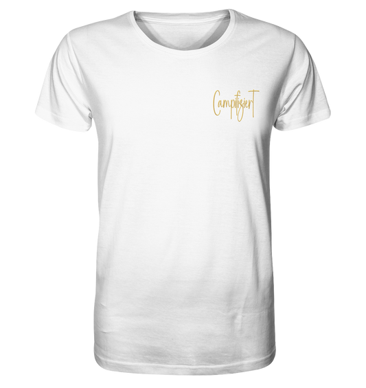 campifiziert #4 beige - Organic Shirt (Stick)
