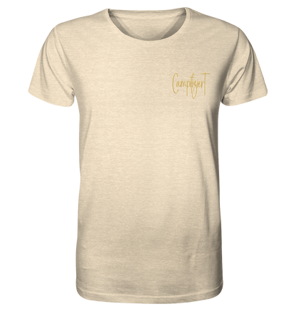 campifiziert #4 beige - Organic Shirt (Stick)