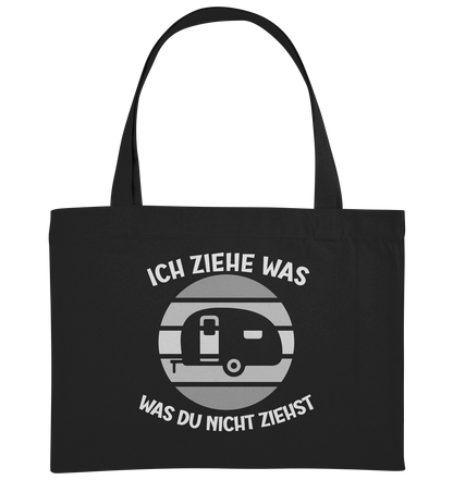 Ich ziehe was grau - Organic Shopping-Bag