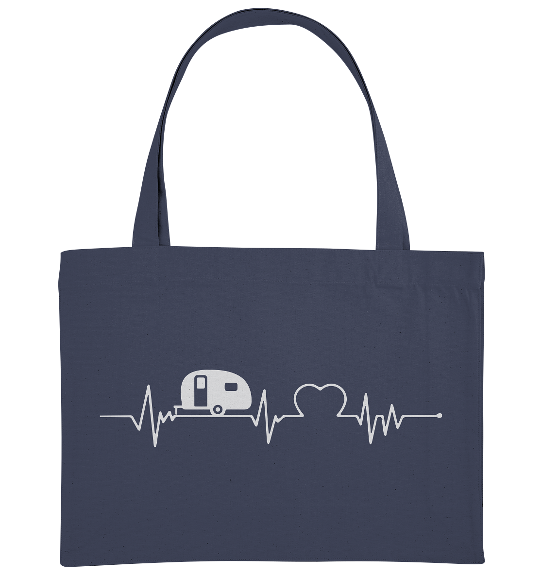 WoWa Herzschlag - Organic Shopping-Bag