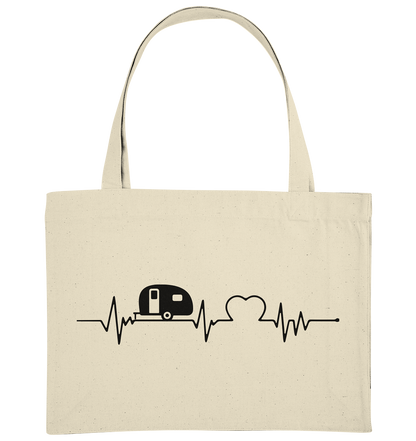 WoWa Herzschlag - Organic Shopping-Bag