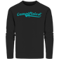 campifiziert® retro türkis neu - Organic Sweatshirt