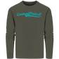 campifiziert® retro türkis neu - Organic Sweatshirt