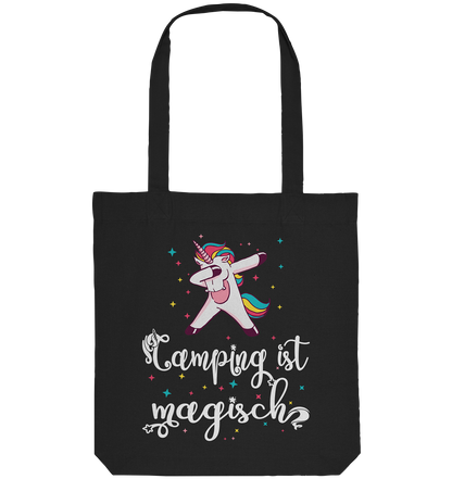 Camping ist magisch Einhorn - Organic Tote-Bag