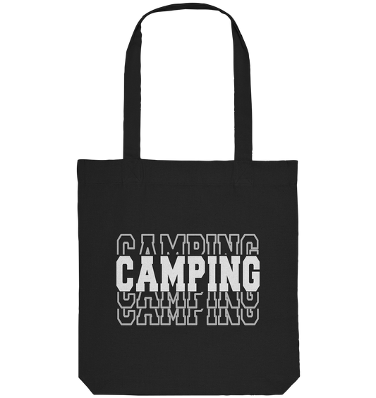 Camping - Organic Tote-Bag