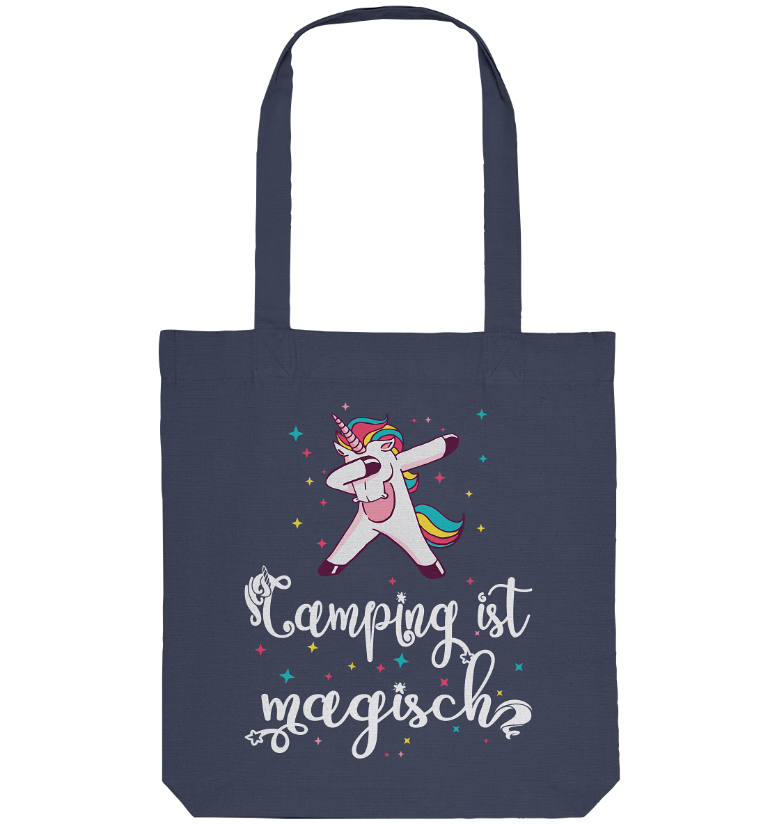 Camping ist magisch Einhorn - Organic Tote-Bag