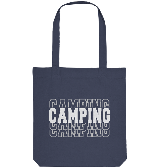 Camping - Organic Tote-Bag