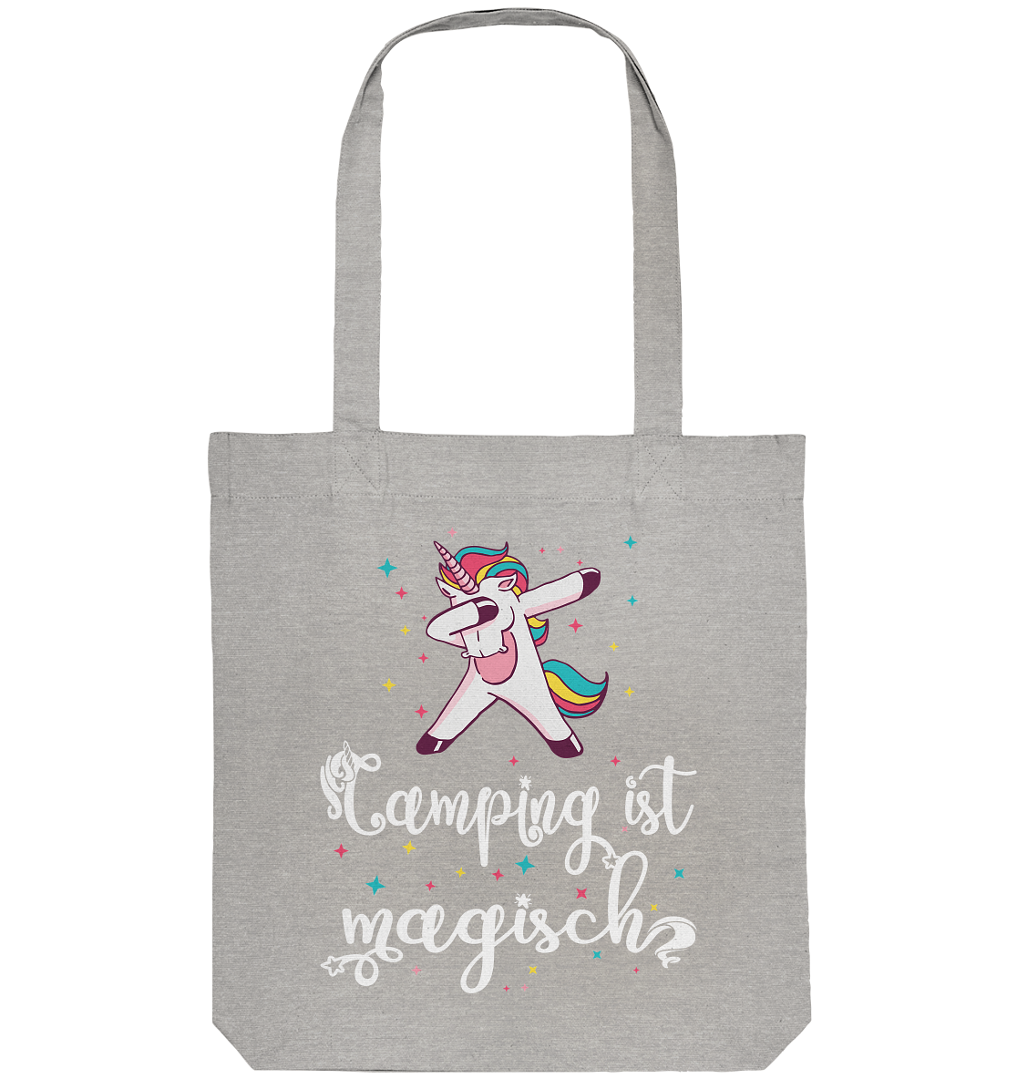 Camping ist magisch Einhorn - Organic Tote-Bag