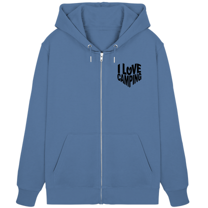 I Love Camping - Organic Zipper