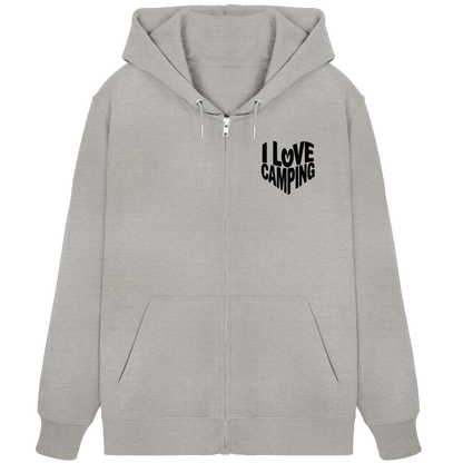 I Love Camping - Organic Zipper