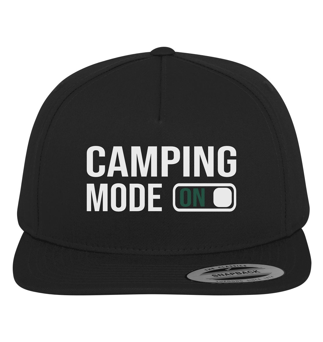 Camping Mode On - Premium Snapback