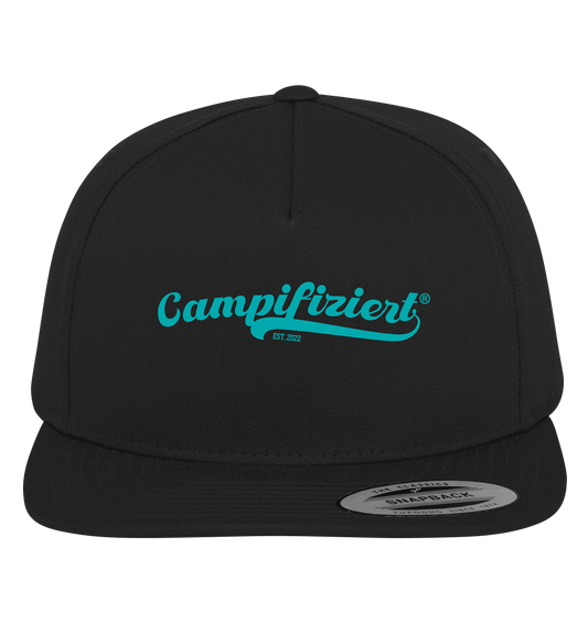 campifiziert® retro türkis neu - Premium Snapback