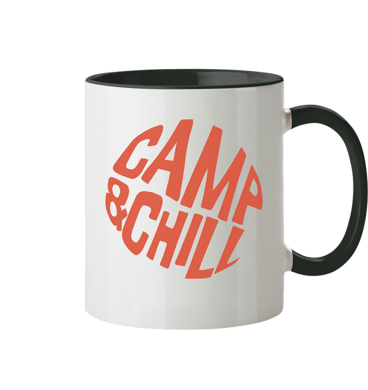 Camp & Chill - Tasse zweifarbig