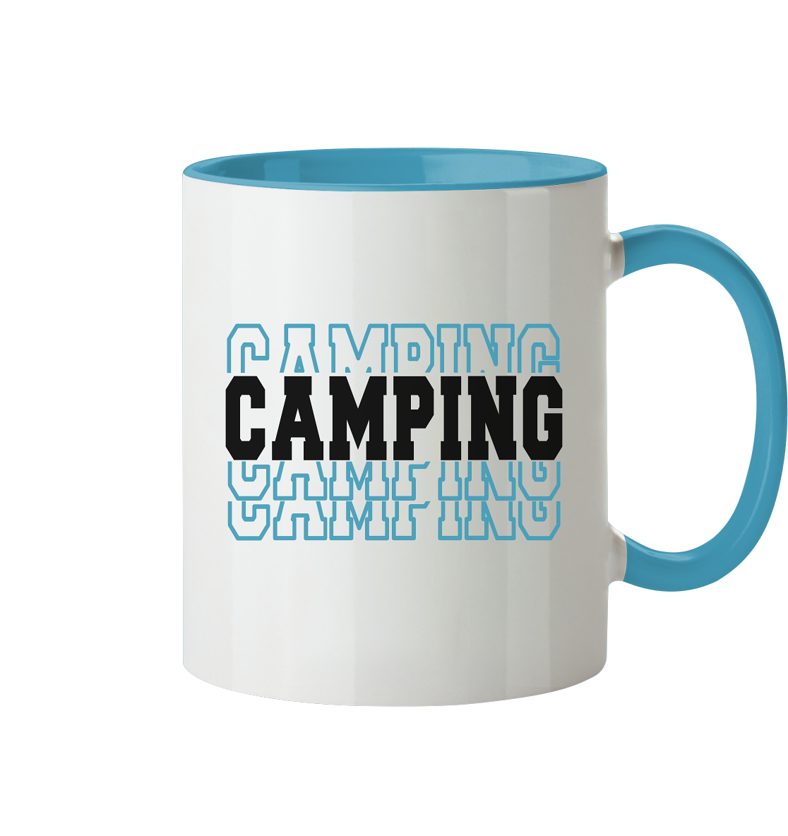 Camping - Tasse zweifarbig